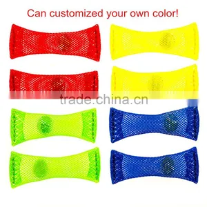 Multi-color Fidget Toy Nylon Mesh Fidget Toy Reduce Stress Increase Focus Soothing Toy thumbnail-1