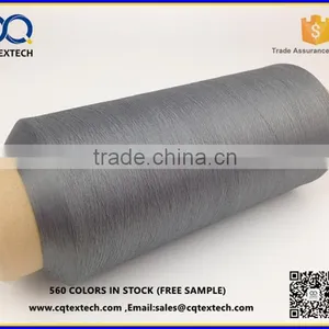 Dyed Polyester Filament Twisted Yarn for Garment Logo or Label thumbnail-5