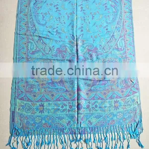 New Design Winter Women's Pashmina Stole Scarves Long Printed Shawls thumbnail-5