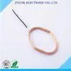 RFID Antenna Coil Dia 0.8mm , Copper Wire Radiofrequency Coils For Card Tags thumbnail-1