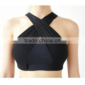 Woman Sports Underwear Gymnastics Running Shockproof Bra thumbnail-5