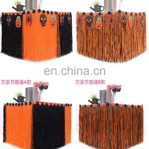 Novelties Hawaiian Luau Party Grass Hawaiian Table Skirt thumbnail-5