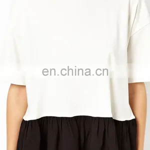 Oversized Peplum Top , Korean Style Women Clothing thumbnail-3