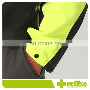 Yellow Automotive Worker Workwear Uniform Jackets thumbnail-4