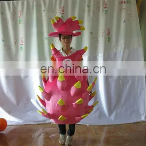 2012 Dragon Fruit Custom Mascot Costume thumbnail-1