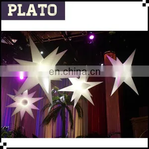 Warehouse Multicolor Inflatable Hanging Light Star, Party or Club Inflatable Night Decoration thumbnail-1
