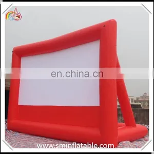 Customized Inflatable Projection Screen, Portable Rare Inflatable Movie Cinma Screen for Entertainment Promotion Event thumbnail-1