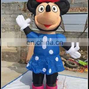 3M Promotional Inflatable Mickey Mouse Cartoon Mascot Advertising Mickey Mous Model On Sale thumbnail-4
