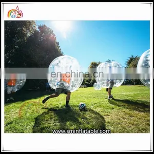 Grass Football Sport Crazy Games Inflatable Loopy Soccer Bubble Belly Bouncing Ball Stress Ball For Kids and Adult thumbnail-1