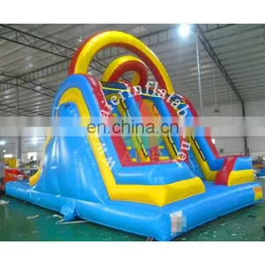 Outdoor Giant Inflatable Water Slide For Kids,Inflatable Water Slide With Pool For Sale thumbnail-3