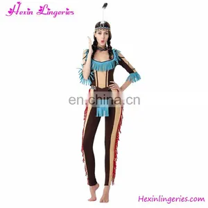 OEM Trible Jumpsuit Sexy Halloween Costumes Women thumbnail-3
