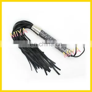 Leather Adult Sex Whips Luxury Fetish Passionate Whip Diamond Soft Leather Teaser Intimate Sex Toy, Erotic Adult Sex Toy thumbnail-1