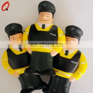 New Hot Sale High Quality PU Stress Ball Police Funny Toy/customed PU Promotional Gift thumbnail-1