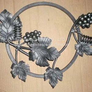 Wrought Iron Ornaments/ Wrought Iron Elements/ Wrought Iron Component thumbnail-4