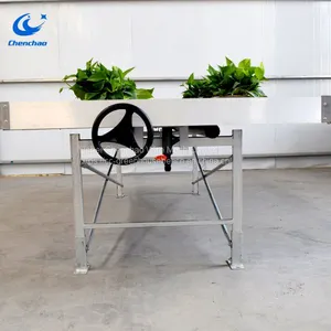 Greenhouse Rolling Bench Ebb and Flow Rolling Table for Plants thumbnail-2