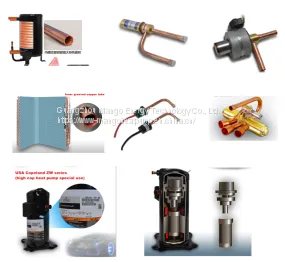 Low Temperature Heat Pump Evi Air Source Floor Heaint and Cooling thumbnail-2