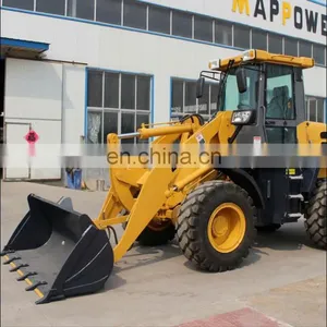 1.2 Ton Agriculture Radlader, Small Tractor Front End Loader Mini Loader thumbnail-1