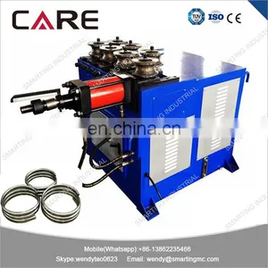 GW-50 Green House Automatic Hydraulic Rolling Pipe Ring Bending Machine thumbnail-1