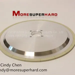 3A1 Ceramic Bonded Diamond Disc Type Superhard Material Grinding Wheel thumbnail-1