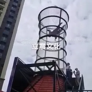High End Vertical Wind Tunnel Rental Entertainment Space Wind Tunnel Real Experience Aerial Flying Equipment thumbnail-3