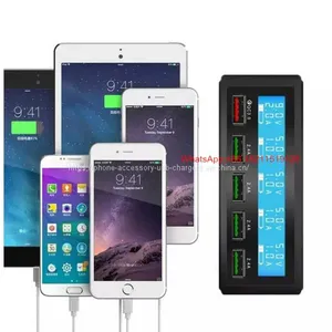 Fast Charge QC3.0 Multi Port Usb Charger 5 Desk Charger Station For Multiple Devices thumbnail-3