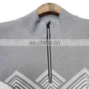 DiZNEW European and American High Quality Men's Wear 14GG Thick 100%Rayon Sweater thumbnail-3