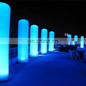 Customized Advertising Inflatable LED Lighted Tube /Inflatable Column /Inflatable Pillar For Event Decoration thumbnail-7