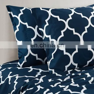China Manufacturer Custom Home Goods Patchwork Machine Quilt Bedding Set Bed Sheet Comforter Duvet Cover Bedspread Fitted thumbnail-4