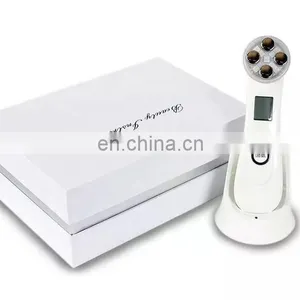 Galvanic Spa Facial Machine LED Light Therapy Skin Tightening Beauty Machine RF & EMS Beauty Instrument thumbnail-3