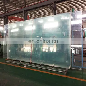 Glass Curtain Wall Ultra Clear Low Iron Heat Soaked Test Tempered Laminated Double Glazing Panels Facade Cost per Square Meter thumbnail-3