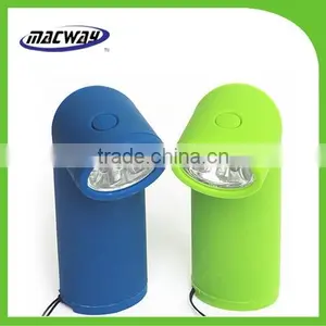 6 LED Revolving Warning Flashlight With Magnetic thumbnail-1