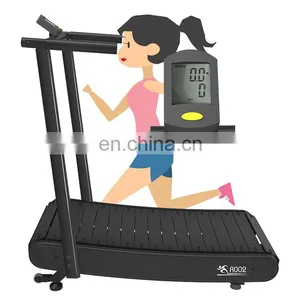 Walking Treadmill no Electric Foldable Handle Home Fitness Home Curved Treadmill Low Price Easy to Move Save Sapce Treadmill thumbnail-1