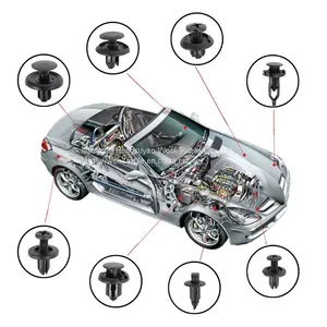 620Pcs+ 5Pcs Plastic Expansion Screw Clip Accessories, Auto Fasteners Screw Kit Set Tool thumbnail-3
