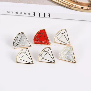 Diamond Glitter Enamel Pin Custom thumbnail-1