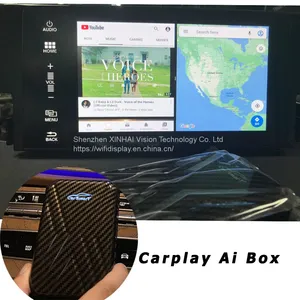 Hot Selling Carplay AI BOX CP-600p for Original Car Play Youtube Video With Remote 4+64GB thumbnail-2