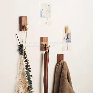 Walnut Home Bathroom Hooks thumbnail-3