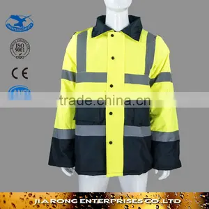 Cheap High Visible Road Safety Winter Reflective Jacket RF072 thumbnail-1