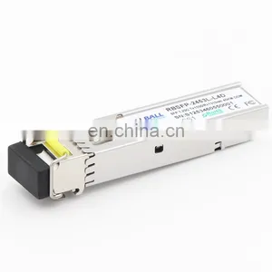 1000Base-Bx SFP Bidi 1.25g TRx-1550/1310nm Single-fiber LC DDM Module thumbnail-1