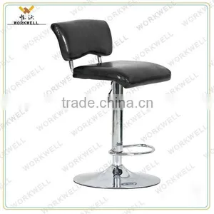 Cheap Design pu Metal High Swivel Bar Lounge Chairs thumbnail-1