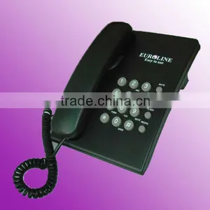 T/P Black Telephone Basic no Display Telephone thumbnail-1