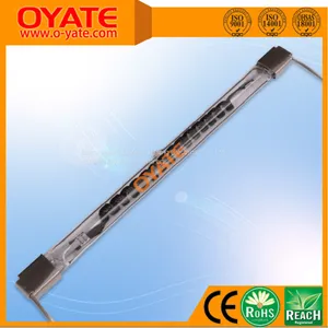 Carbon Fiber Infrared Heat Lamp OYATE Infrared Heating Lamp for Industrial Heating White Infrared Single Tube Lamps thumbnail-1