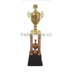 Metal Plating Sports Large Trophy VIP Awards Metal Tower Trophy thumbnail-1