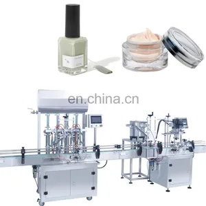 Automatic Small Bottle Cosmetic Cream Filling Machine for Perfume Jar Filling Packing Machine Nail Polish Filling Machine thumbnail-1