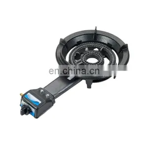 New Model Black Painting Finished 4 Ring Cast Iron Burner Gas Stove thumbnail-3