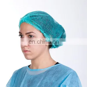 Non Woven Bathing Cooking Industrial Bouffant Caps thumbnail-1