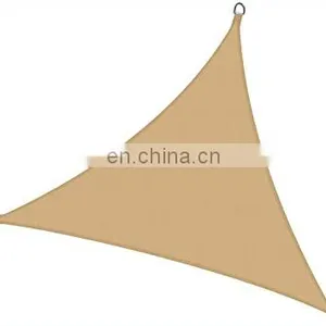 Outside Waterproof Sun Shade Sail HDPE UV Stabilized Triangle and Square Shape Shade Sales thumbnail-4