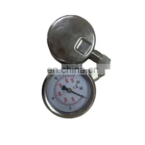 Precision Ordinary Pressure Gauge Stainless Steel Shock Proof Oil Filled Pressure Gauge Directly Supplied by the Manufacturer thumbnail-4