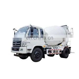 Long Life and Durable 4*2 Foton Ruiwo 10 Cbm Concrete Mixer Truck thumbnail-1