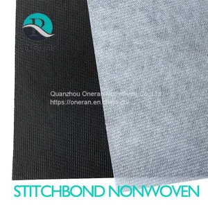 Industrial Fireproof RPET Stitchbonded Non Woven Suppliers Recycled Rpet Stitchbonded Polyester Rolls Price RPET Nonwoven Fabric thumbnail-2