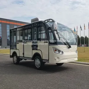 Made in China, High-quality Electric Sightseeing Car, 8-seater Enclosed Golf Cart thumbnail-1